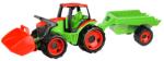 LENA Giga Trucks Óriás traktor utánfutóval (02136)