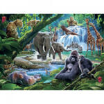 Ravensburger Animale din jungla 100 (RVSPC12970) Puzzle