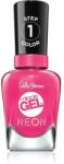 Sally Hansen Miracle Gel géles körömlakk UV/LED lámpa használata nélkül árnyalat 050 Fuchsia Fever 14, 7 ml