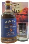 Hinch Distillery 5 éves Double Wood whiskey DD 1 tumbler pohárral DRS (0, 7L / 43%)