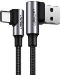 UGREEN Cablu de date Ugreen, USB - USB-C, 3A, 2 m, Gri