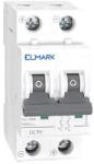 ELMARK kismegszakító PV rendszerekhez DC 2P C 40A 6kA 500V MCB DC62 41271 (41271)