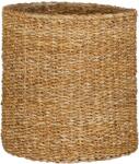 Mica Dave hínárkosár 36 cm átmérő x 36 cm Világosbarna