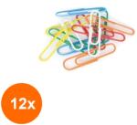 SPREE Set 12 x Agrafe COLOR PVC 28mm (HOK-12xKH-SP82128) Agrafa