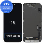Apple Ecran Hard OLED pentru iPhone 15, Sticlă tactilă cu ramă, FixPremium