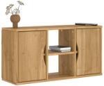 vidaXL ODDA tömörfa fenyőfa TV szekrény 79x24x40 cm (4103603) - vidaxl