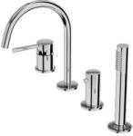 Lavita Orion kád és zuhany csaptelep fürdőkád fölé króm 5900378341482 (5900378341482)