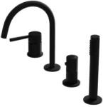 Lavita Orion kád és zuhany csaptelep fürdőkád fölé fekete 5900378341499 (5900378341499)