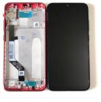  NBA001LCD004281 Gyári Xiaomi Redmi Note 7 piros LCD kijelző érintővel kerettel előlap (NBA001LCD004281)