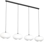 Emibig Coco függőlámpa 4x15 W fehér-fekete 1376/4