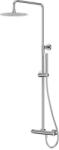 Lavita Orion zuhany készlet fal termosztáttal trópusi zuhany opcióval króm 5900378341635 (5900378341635)