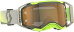 SCOTT Prospect 2.0 AMP motocross szemüveg khaki-fluo sárga, arany plexivel