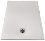 MARMY DOLOMITE 70x90 Prada White szögletes zuhanytálca 80 7635 70 90 50