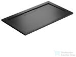 becrisa VALENTIA 90x170 cm-es (A oldal x B oldal, lásd műszaki rajz) zuhanytálca fémes hatású felülettel, negro metalizado VAL04L90X170 (VAL04L90X170)