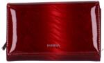 Patrizia FF-112 piros elöl kártyatartós lakk bőr női pénztárca
