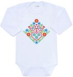 NEW BABY Body pentru copii cu imprimeu New Baby Motif tradițional cu păsări, mărime 62 (3-6l)