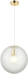 Viokef Lighting Diana átlátszó-arany függesztett lámpa (VIO-4294300) E27 1 izzós IP20 (4294300)