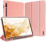 Dux Ducis DOMO Flip cover Samsung Galaxy Tab S8 / Tab S7 rózsaszín