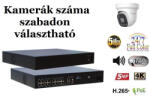 Monitorrs Security - AI IP Aktív dóm kamerarendszer 9-16 kamerával 8 mpix - 6077K9-16