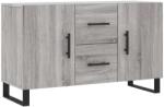 vidaXL Sonoma Szürke Tálalószekrény - 100x36x60 cm (828202)
