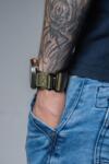 Forcell F-Design FA5 tépőzáras csereszíj Apple Watch 38 / 40 / 41 mm - zöld