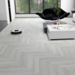 Ennika - pardoseli SPC Pardoseala tip parchet SPC Herringbone ENNIKA ALPINE ASH, 6, 5 mm, 33, 1, 112mp/pac placa A/B (HOSK9896)