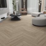 Ennika - pardoseli SPC Pardoseala tip parchet SPC Herringbone ENNIKA EARTHBOUND OAK 6, 5 mm, 33, 1, 112mp/pac placa A/B (HOSK9878)