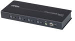 ATEN 4-port USB Boundless KM Switch + Cables (CS724KM-AT) - haztartasibolt