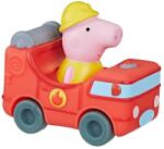 Peppa Pig Figurina in masinuta de pompieri, Peppa Pig, F53805L00 Figurina