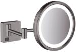 Hansgrohe AddStoris oglindă cosmetică 21.7x21.7 cm rotunde cu iluminare 41790340 (41790340)