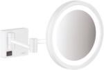 Hansgrohe AddStoris oglindă cosmetică 21.7x21.7 cm rotunde cu iluminare alb 41790700 (41790700)