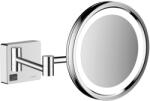 Hansgrohe AddStoris oglindă cosmetică 21.7x21.7 cm rotunde cu iluminare crom 41790000 (41790000)