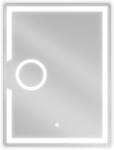 Mexen Onyx oglindă de baie iluminată cu oglindă cosmetică 60 x 80 cm, LED 6000K, anti-aburire - 9813-060-080-611-00 (9813-060-080-611-00)