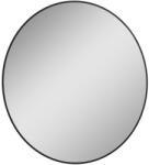 Elita Sharon oglindă 80x80 cm rotund cu iluminare negru RE060802010560 (RE060802010560)