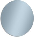 Venti Koło Led oglindă 80x80 cm rotund cu iluminare argint 5907459662283 (5907459662283)