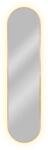 Baltica Design Tiny Border Pastille oglindă 40x155 cm oval cu iluminare auriu 5904107905716 (5904107905716)