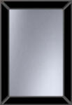 Dubiel Vitrum Domino oglindă 55x80 cm dreptunghiular negru 5905241005416 (5905241005416)