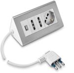SCAME 3 Plug + USB (160.5015)