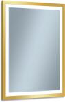 Venti Luxled Gold oglindă 60x80 cm dreptunghiular cu iluminare auriu 5907459662726 (5907459662726)