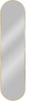 Baltica Design Tiny Border Pastille oglindă 60x90 cm oval auriu 5904107924496 (5904107924496)