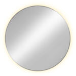 Baltica Design Tiny Border Bright oglindă 60x60 cm rotund cu iluminare argint 5904107910567 (5904107910567)