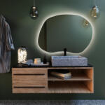 Baltica Design Bright Stain II oglindă 90x64 cm cu iluminare 5904107914626 (5904107914626)