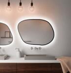 Baltica Design Bright Stain IV oglindă 50x36 cm cu iluminare negru 5904107920849 (5904107920849)