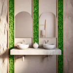 Baltica Design Tiny Border Pastille Cut oglindă 60x180 cm argint 5904107924922 (5904107924922)
