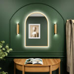 Baltica Design Tiny Border Pastille Cut oglindă 60x90 cm cu iluminare auriu 5904107930237 (5904107930237)