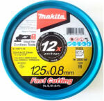 Makita E-22953-12 darabolótárcsa-készlet fémhez 125x0, 8x22, 23mm/12 db (E-22953-12)