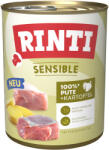 RINTI 24x800g RINTI Sensible Pulyka & burgonya nedves kutyaeledel