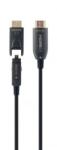 Gembird Cablexpert AOC nagy sebességű HDMI D-A kábel Ethernettel 'AOC Premium Series' 30m (CCBP-HDMID-AOC-30M)