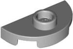 LEGO® Placa modificata rotunda 1 x 2 - jumatate cu 1 stud (6420741)