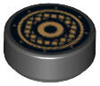 LEGO® Placă rotundă 1 X 1 decorată - grilaj speaker (6172764)